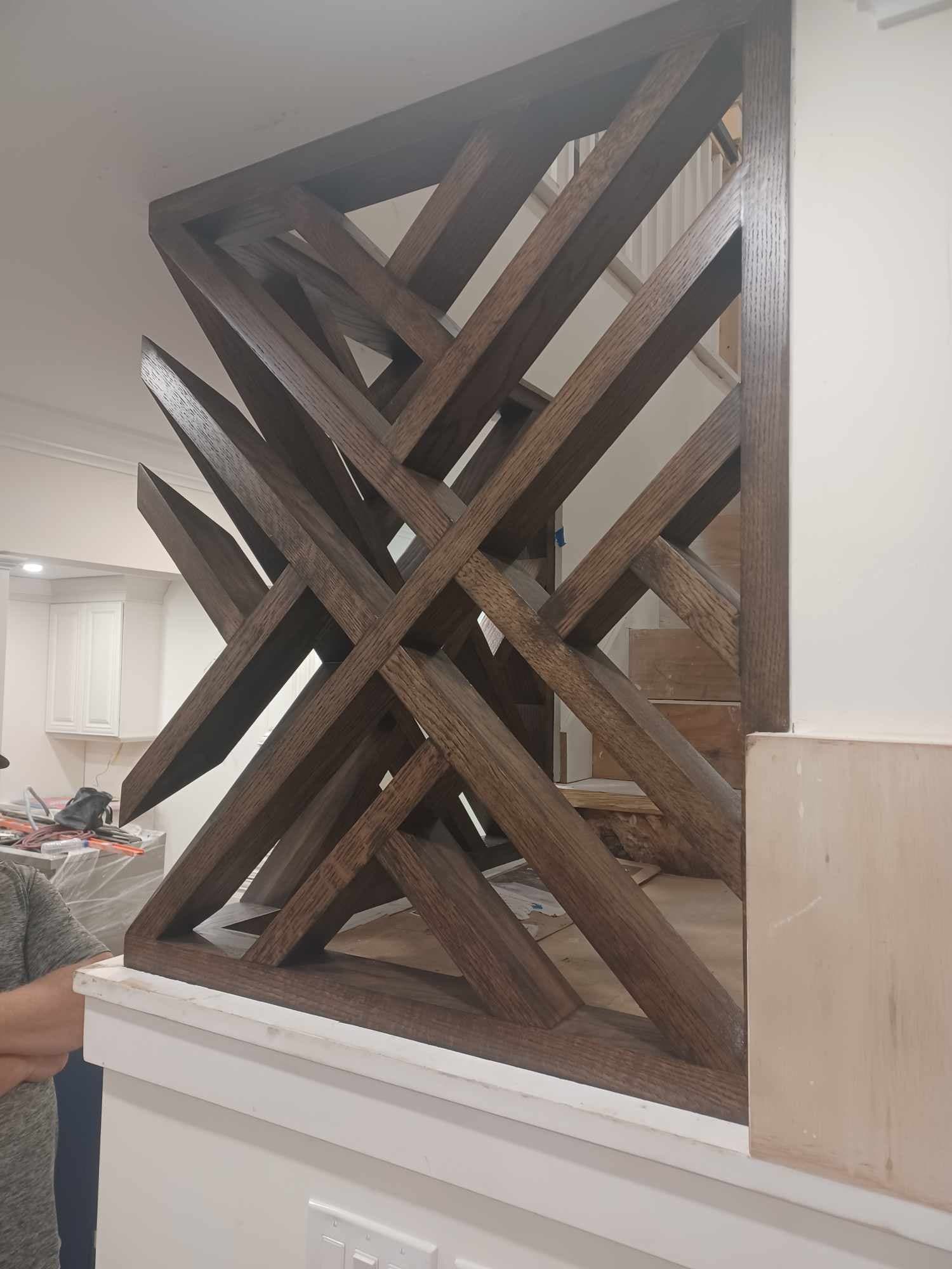 Custom Staircase and Railing System - custom work